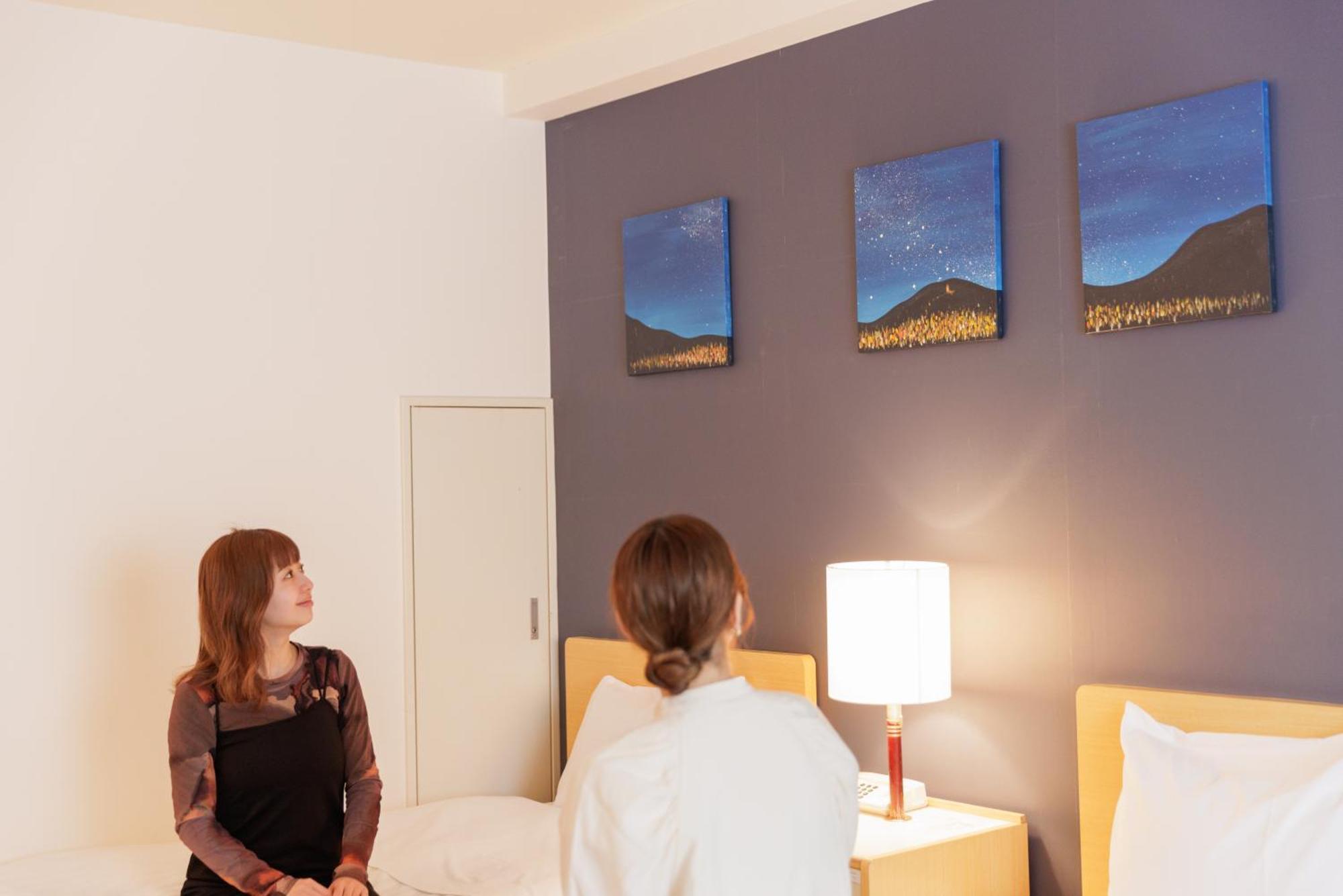 Ashibetsu Onsen Starlight Hotel Стая снимка